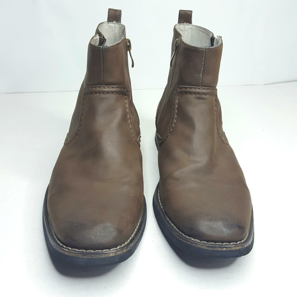 Madden Men\'s Ankle Short Boots Side Zip Sz 8.5M main image 8